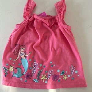 Disney Pink Mermaid Tank Top for Kids